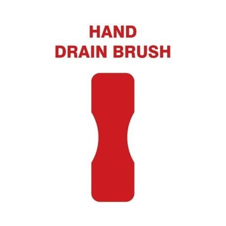 Accuform TOOL SHADOWS BRUSHES COLOR PVR312RD PVR312RD